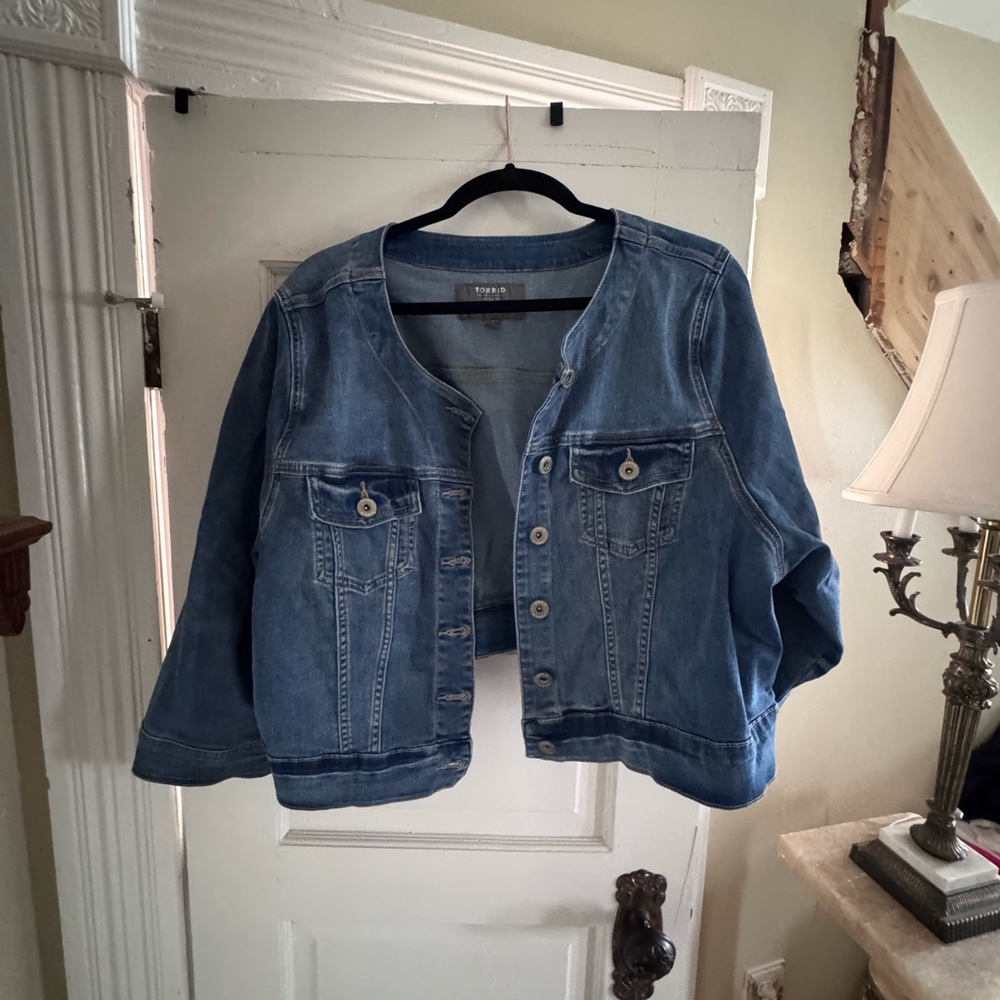Torrid Blue Denim Jean Jacket